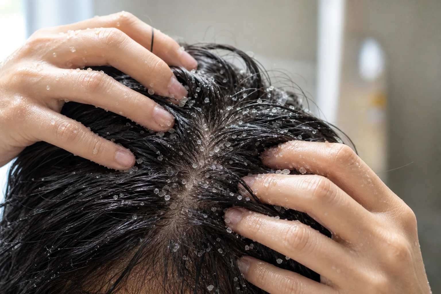 Peeling skóry głowy - po co się go robi, jak i jak często? Rodzaje, efekty, bezpieczeństwo